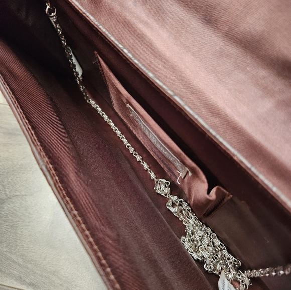 Costa Blanca Brown Clutch Purse - Picture 6 of 8